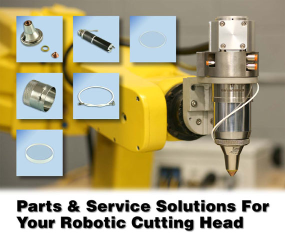 Parts & Service Solutions For Your Robotic Cutting Head